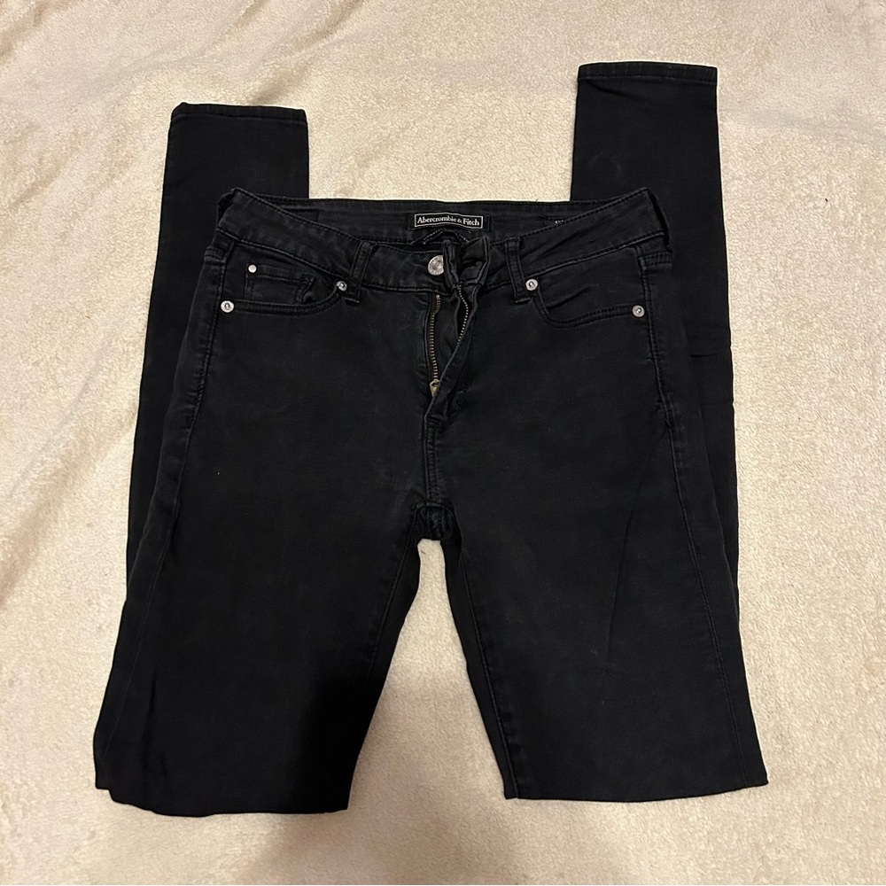 Abercrombie Skinny Ripped Jeans